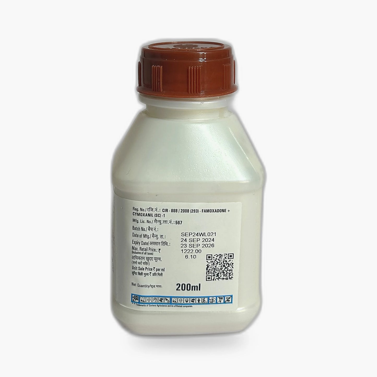 Equation Pro, Fungicide, 200 ml – Back