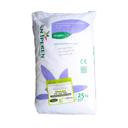 Van Iperen Monopotassium Phosphate (MKP) Horticultural Grade 0 - 52 - 34, Water Soluble Fertilizer