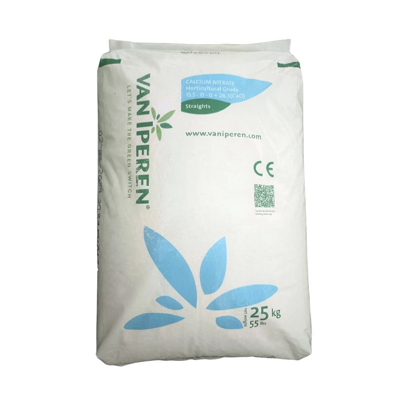 Van Iperen Calcium Nitrate Horticultural Grade 15.5 - 0 - 0 + 26.3(CaO), Water Soluble Fertilizer