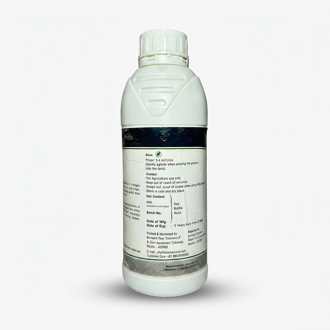 Carbotecnia Soja, Liquid Fertilizer – Back