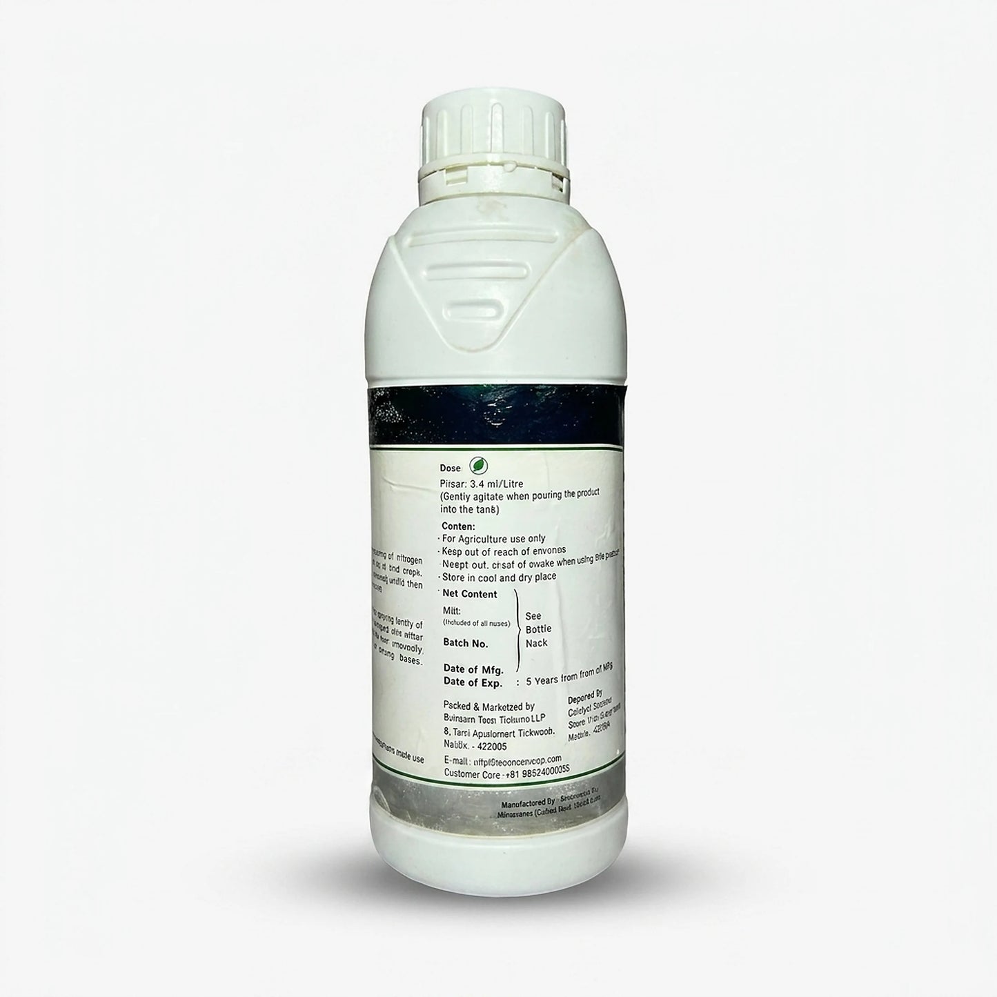 Carbotecnia Soja, Liquid Fertilizer – Back