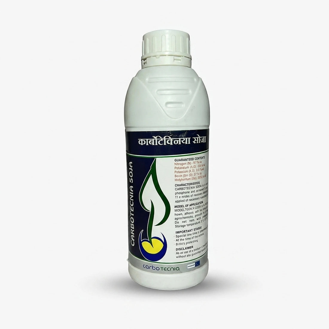 Carbotecnia Soja, Liquid Fertilizer – Front