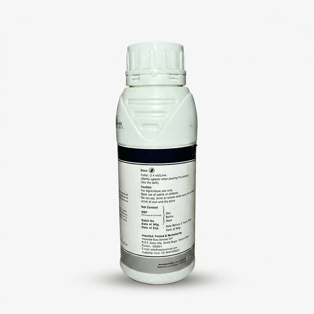 Carbotecnia Soja, Liquid Fertilizer – Back