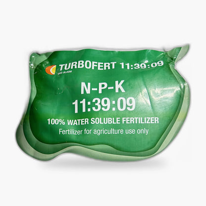 Turbofert Oro Bloom 11-39-9 Fertilizer – Front