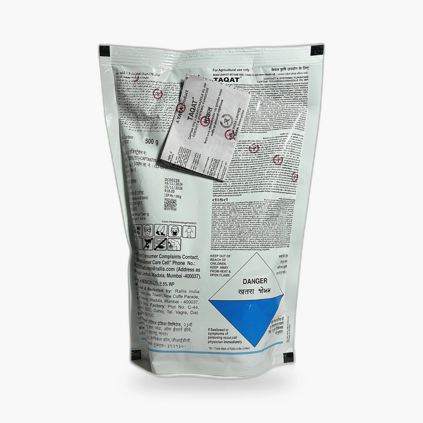 Tata Taqat Fungicide – Back