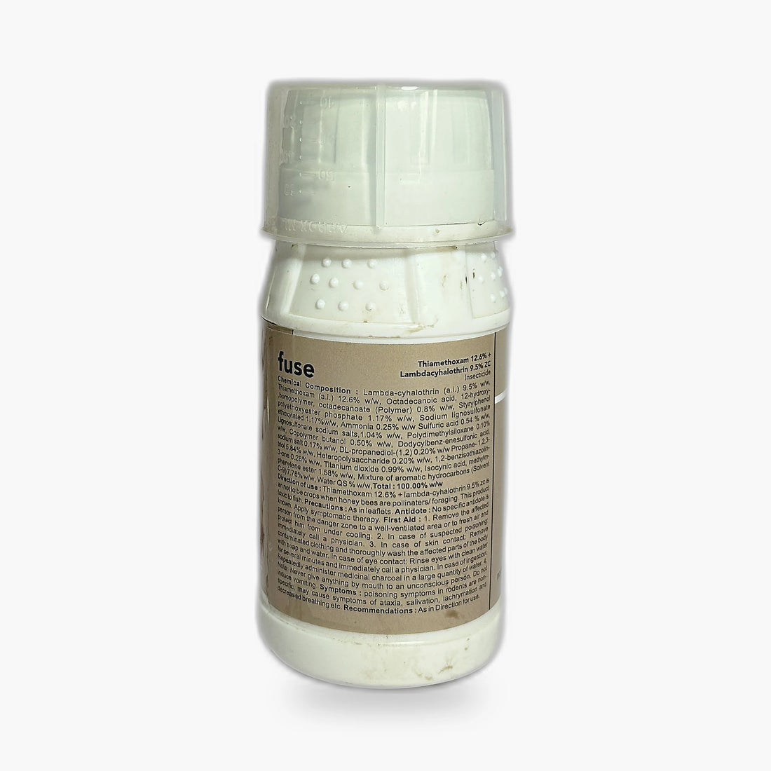 Fuse Insecticide thiamethoxam 12.6% and Lambda-cyhalothrin 9.5% ZC – Back