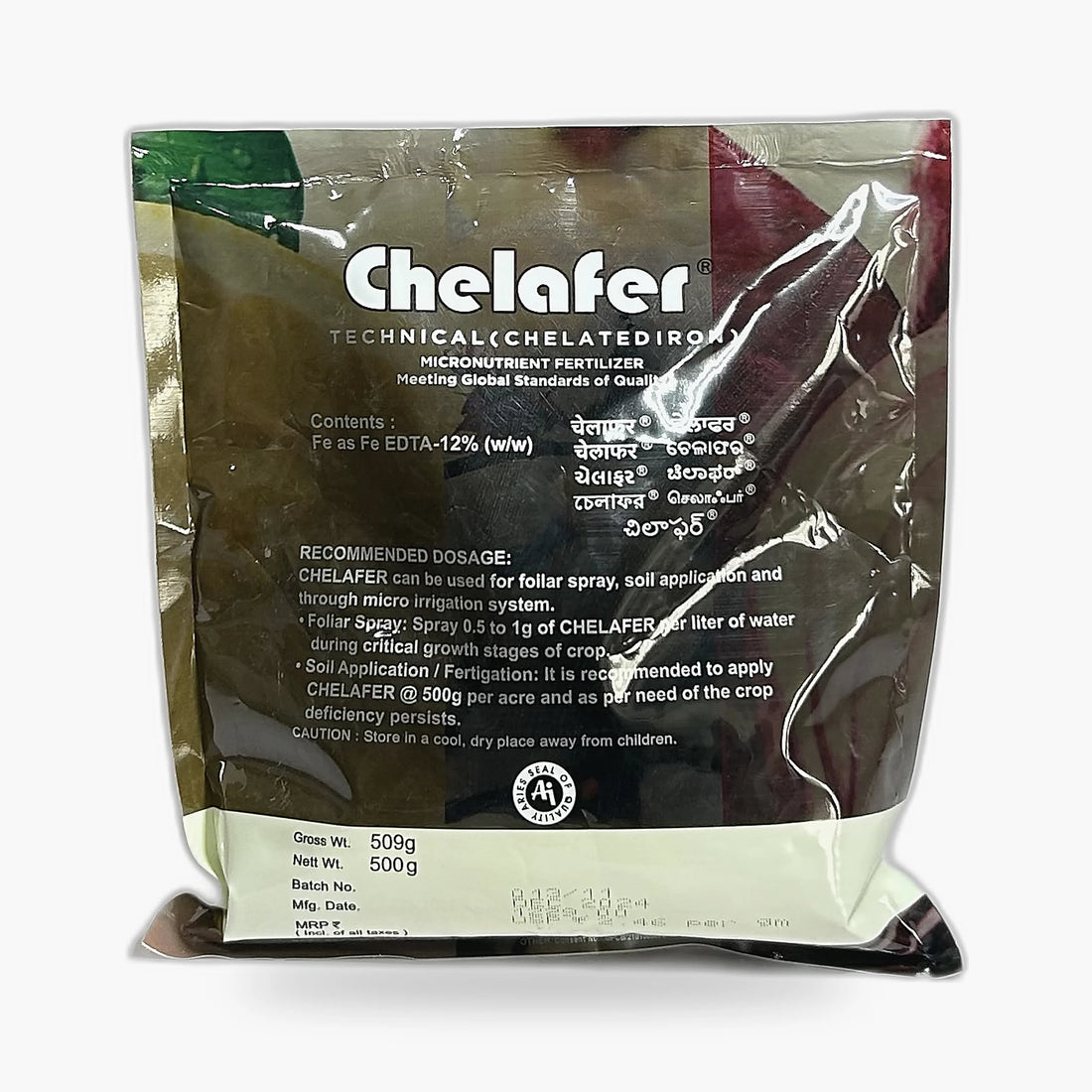 Aries Chelafer, Micronutrient – Back