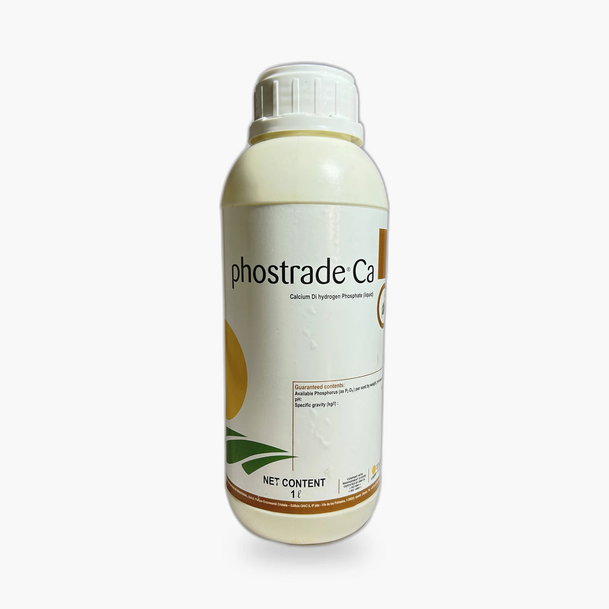 Phostrade CA Nutrient – Front