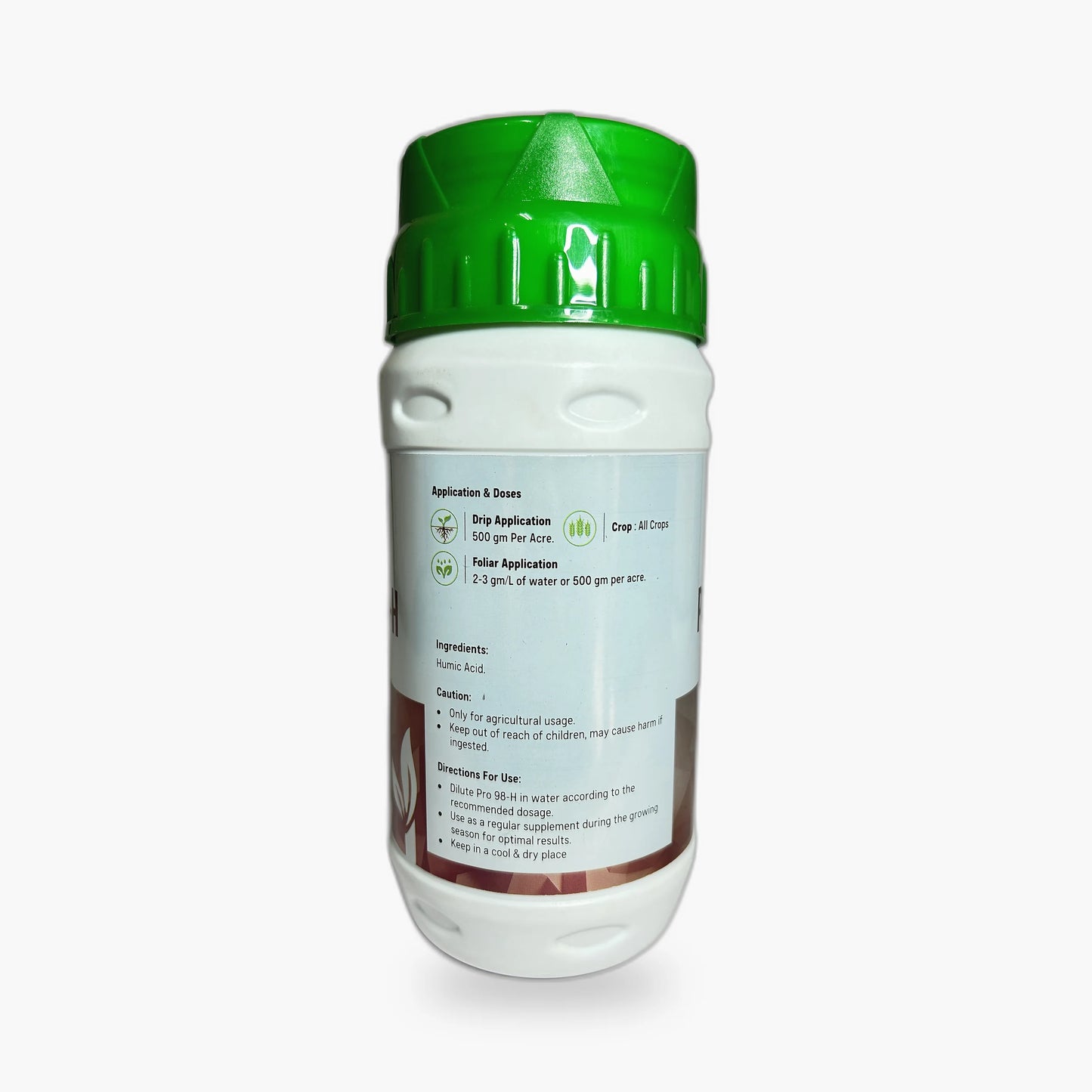 Holistic Pro Carbon Extracted Organic Carbon With Nutrients – Back