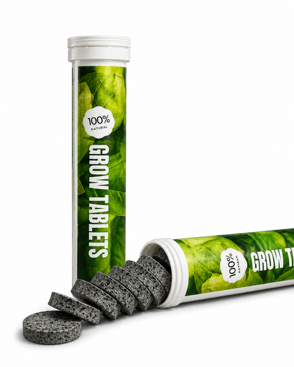 Grow Tablets - Nano Technology Based Humic Acid and Sea Weed Extract Combination for Complete Grdening Solution