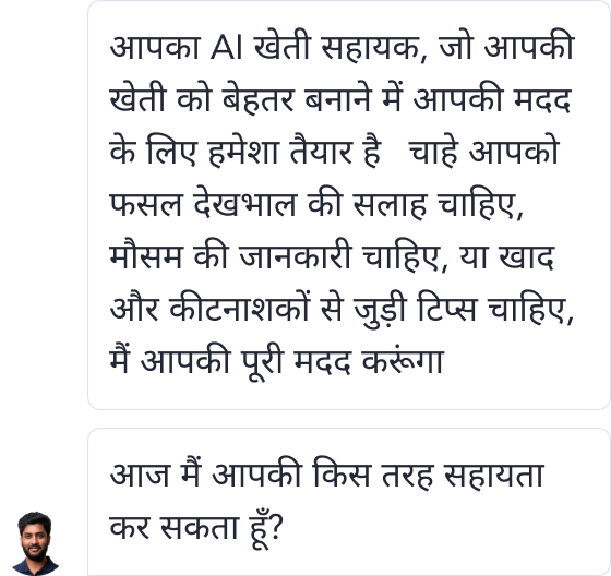 Hindi voice support